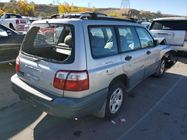 JF1SF63551H732702 - 2001 SUBARU FORESTER L SILVER photo 4