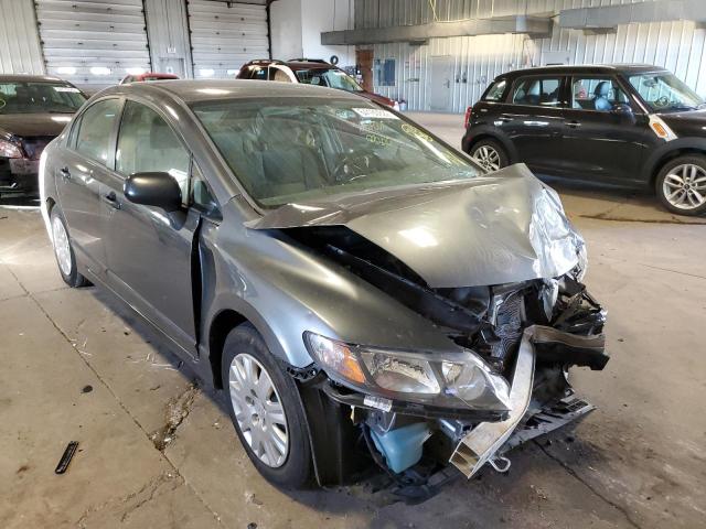 19XFA1F3XBE018045 - 2011 HONDA CIVIC VP GRAY photo 1