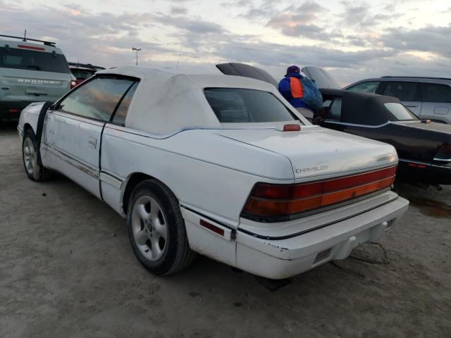 1C3EU4537RF186123 - 1994 CHRYSLER LEBARON BA WHITE photo 3