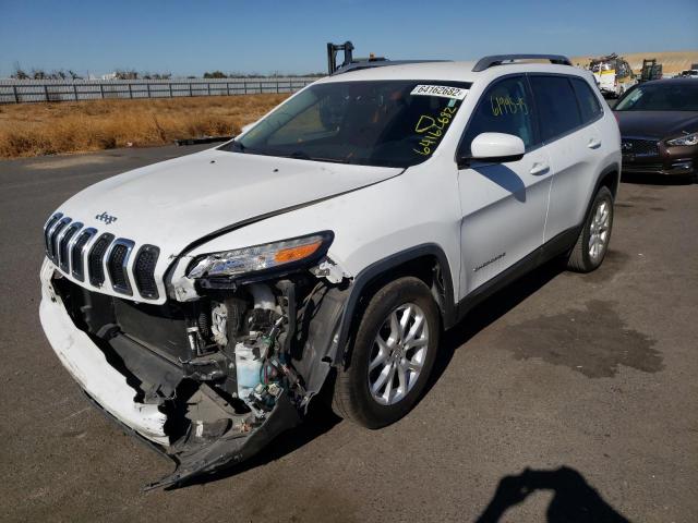 1C4PJMCB0FW697451 - 2015 JEEP CHEROKEE L WHITE photo 2