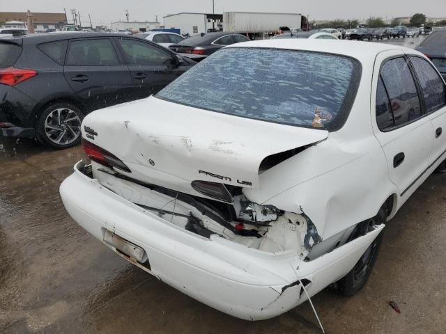 1Y1SK5261TZ009707 - 1996 GEO PRIZM WHITE photo 9