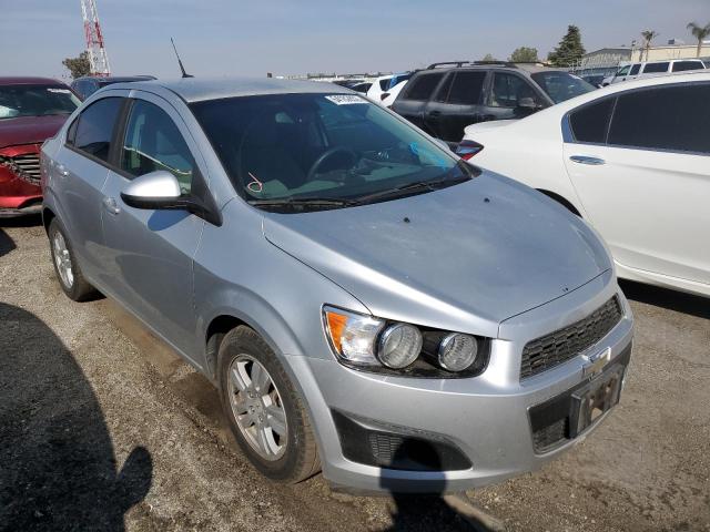 1G1JB5SH2C4194213 - 2012 CHEVROLET SONIC LS SILVER photo 1