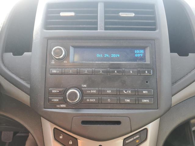 1G1JB5SH2C4194213 - 2012 CHEVROLET SONIC LS SILVER photo 9