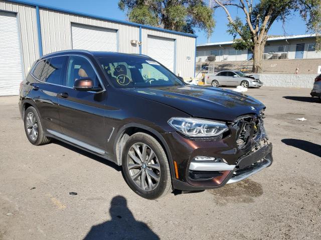 5UXTR9C58JLD89017 - 2018 BMW X3 XDRIVE3 BROWN photo 1