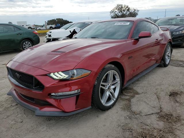 1FA6P8CF7J5183198 - 2018 FORD MUSTANG GT RED photo 2