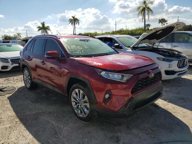 JTMC1RFVXMD071805 - 2021 TOYOTA RAV4 XLE P RED photo 1