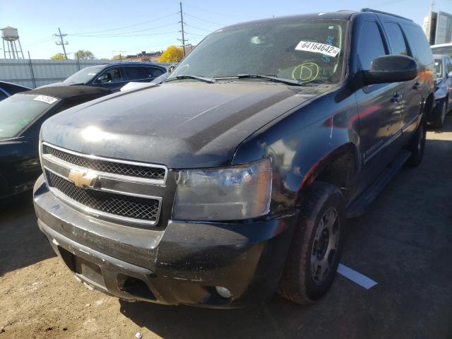 3GNFK16357G296125 - 2007 CHEVROLET SUBURBAN K BLACK photo 2