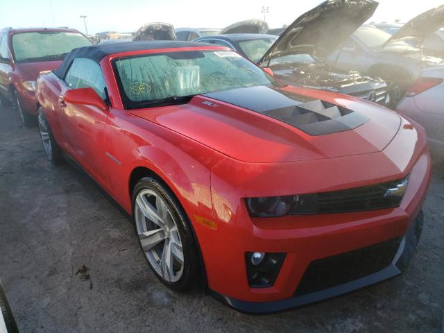 2G1FL3DP2D9806615 - 2013 CHEVROLET CAMARO ZL1 RED photo 1