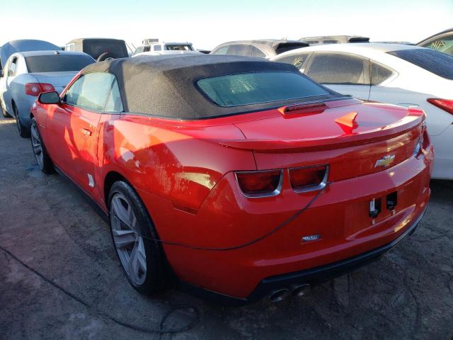 2G1FL3DP2D9806615 - 2013 CHEVROLET CAMARO ZL1 红色 照片 3