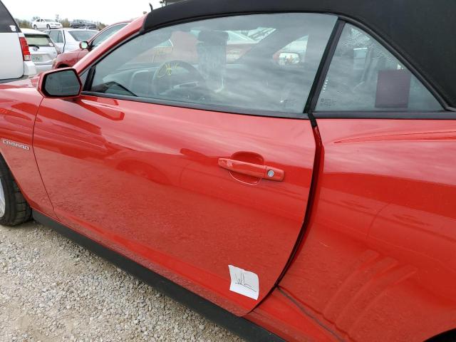 2G1FL3DP2D9806615 - 2013 CHEVROLET CAMARO ZL1 红色 照片 9