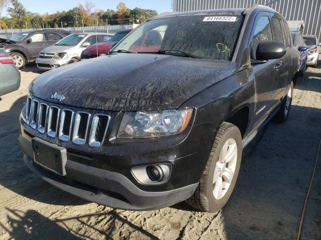 1C4NJDBB3GD775551 - 2016 JEEP COMPASS SP BLACK photo 2