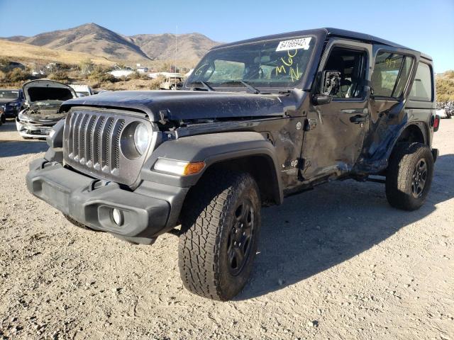 1C4HJXDN5JW262576 - 2018 JEEP WRANGLER U ნაცრისფერი ფოტო 2