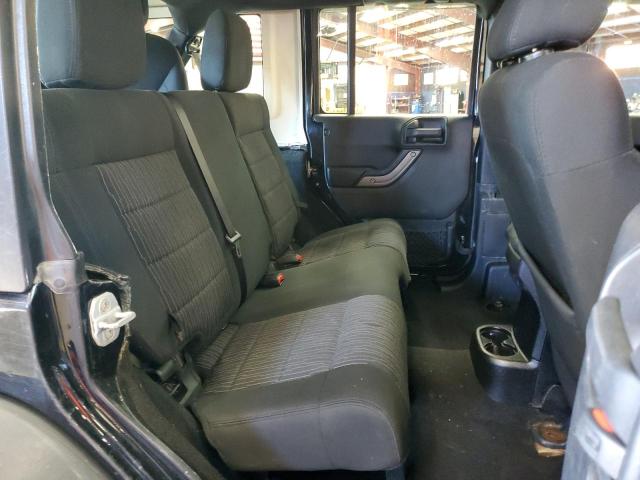 1C4BJWKGXCL261027 - 2012 JEEP WRANGLER U შავი ფოტო 6