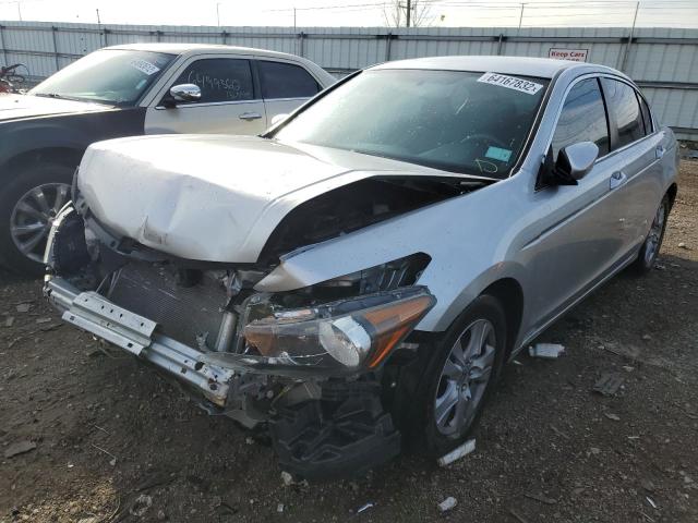 1HGCP2F68CA158358 - 2012 HONDA ACCORD SE SILVER photo 2