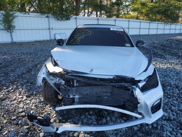 JN1BV7AR6EM696401 - 2014 INFINITI Q50 BASE SILVER photo 7