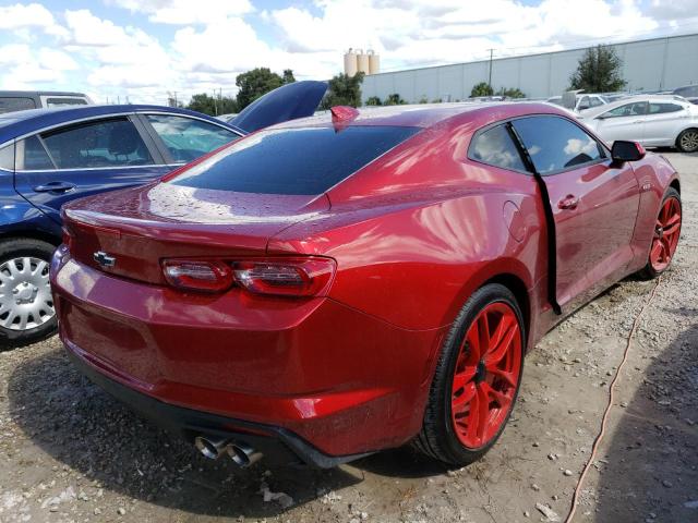 1G1FE1R74N0100541 - 2022 CHEVROLET CAMARO LT1 RED photo 4