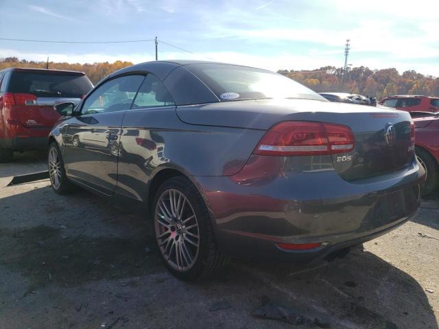 WVWBW7AH3CV006919 - 2012 VOLKSWAGEN EOS KOMFOR ნაცრისფერი ფოტო 3