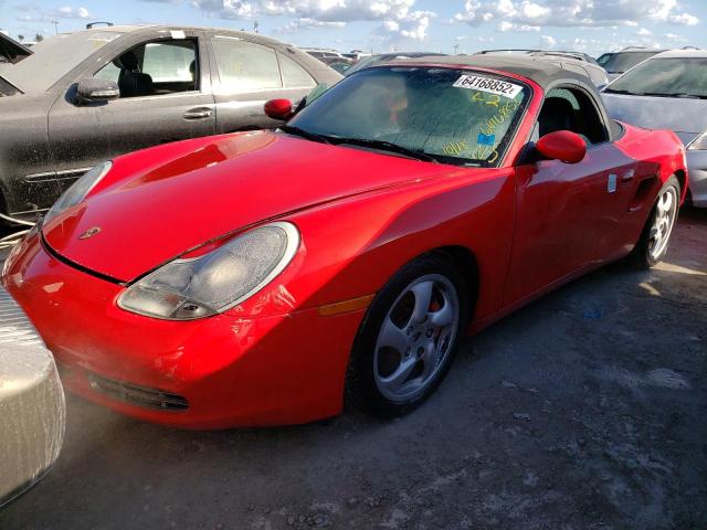 WP0CB29891U665419 - 2001 PORSCHE BOXSTER S RED photo 2