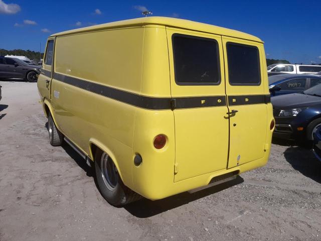 14TH428138 - 1964 FORD ECONO 150 YELLOW photo 3