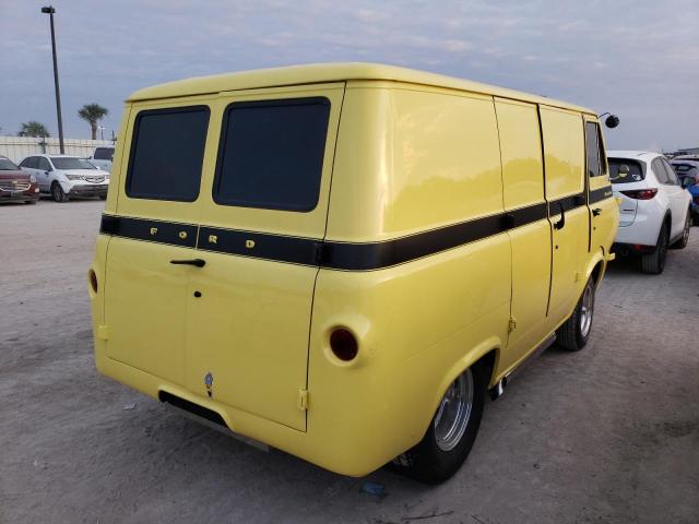 14TH428138 - 1964 FORD ECONO 150 YELLOW photo 4