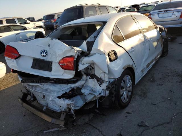 3VW2K7AJ6EM210428 - 2014 VOLKSWAGEN JETTA BASE 白色 照片 4