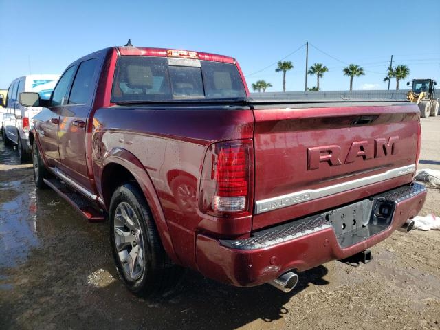 1C6RR7PT6JS192298 - 2018 RAM 1500 LONGH RED photo 3