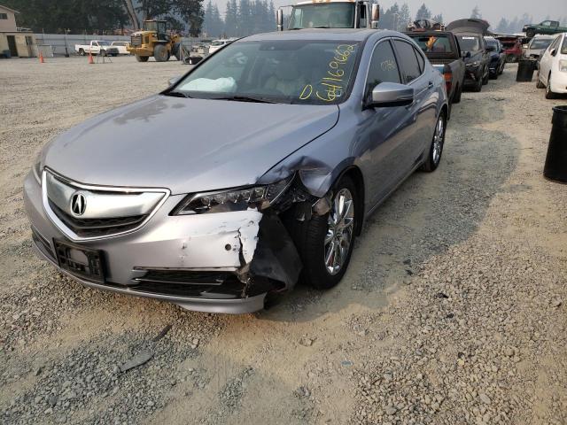 19UUB2F77FA015093 - 2015 ACURA TLX ADVANC TEAL photo 2