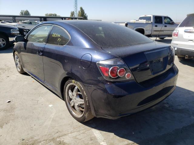 JTKDE167980222585 - 2008 SCION TC BLUE photo 3