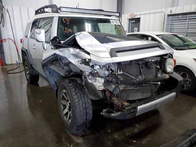 JTEBU11FX8K030172 - 2008 TOYOTA FJ CRUISER SILVER photo 1