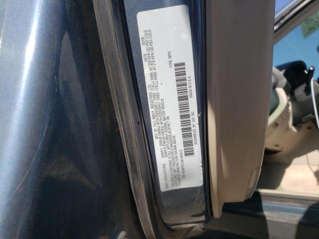 4S4BP61C967360072 - 2006 SUBARU LEGACY OUT BLUE photo 10