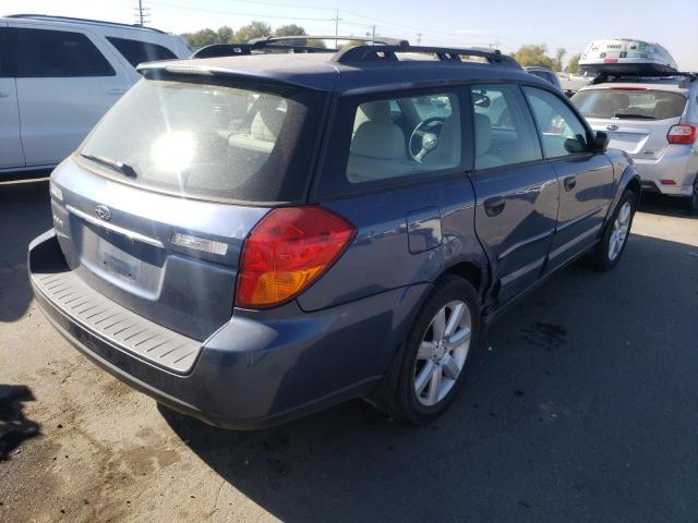 4S4BP61C967360072 - 2006 SUBARU LEGACY OUT BLUE photo 4