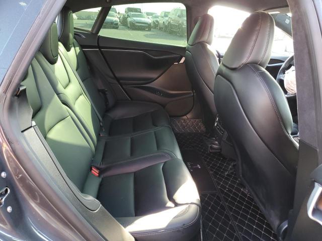 5YJSA1E25MF427767 - 2021 TESLA MODEL S GRAY photo 6