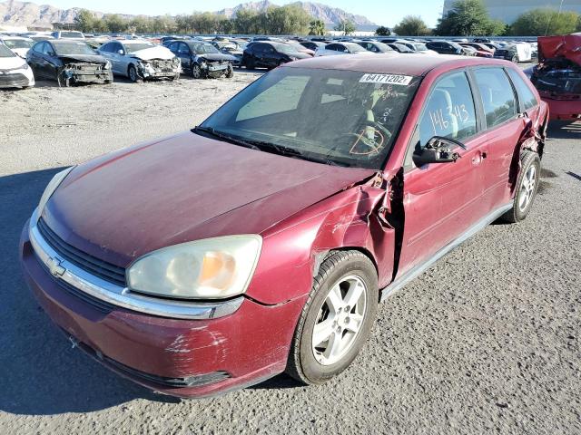 1G1ZT62845F333058 - 2005 CHEVROLET MALIBU MAX 红色 照片 2