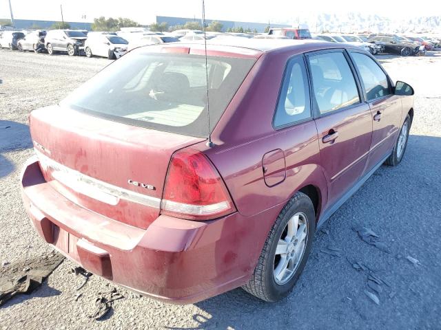 1G1ZT62845F333058 - 2005 CHEVROLET MALIBU MAX 红色 照片 4