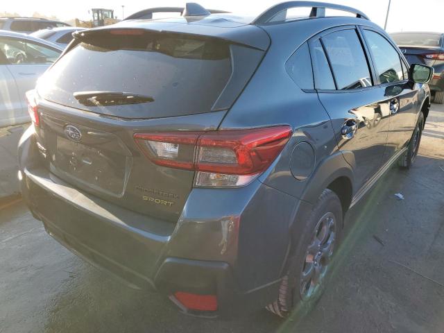 JF2GTHSCXNH234362 - 2022 SUBARU CROSSTREK GRAY photo 4