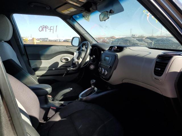 KNDJN2A25E7085272 - 2014 KIA SOUL GRAY photo 5