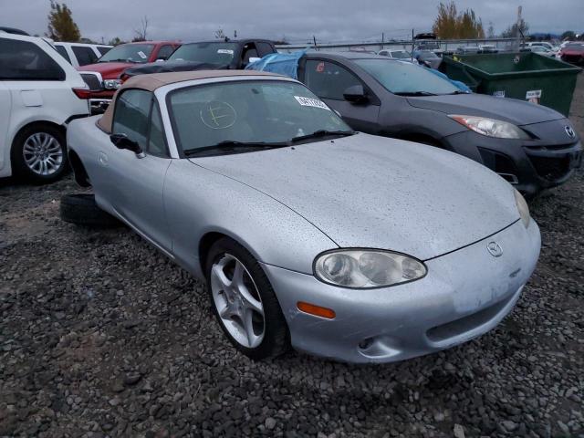JM1NB353510202144 - 2001 MAZDA MX-5 MIATA SILVER photo 1