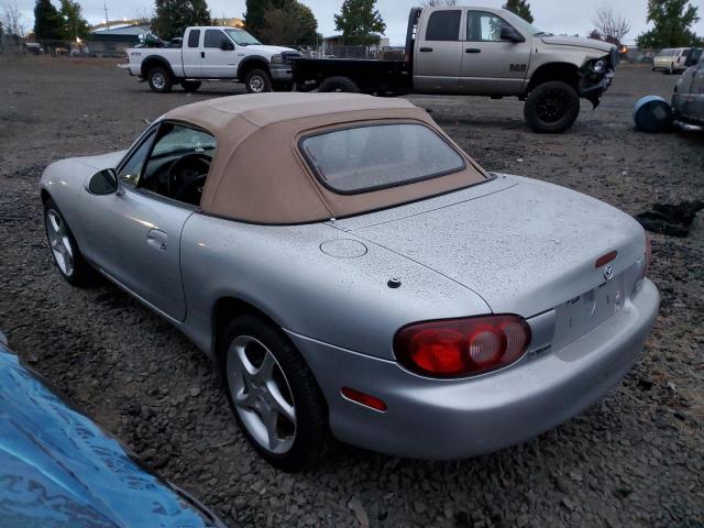 JM1NB353510202144 - 2001 MAZDA MX-5 MIATA SILVER photo 3
