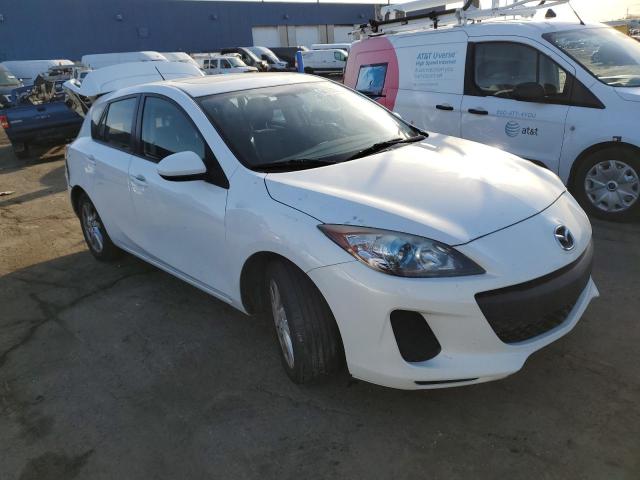 JM1BL1M78D1806634 - 2013 MAZDA 3 I WHITE photo 1