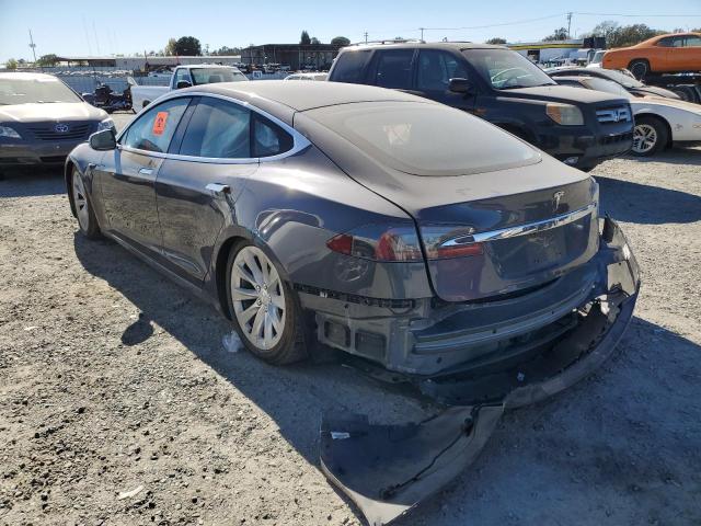 5YJSA1E27LF363987 - 2020 TESLA MODEL S Մոխրագույն լուսանկար 3
