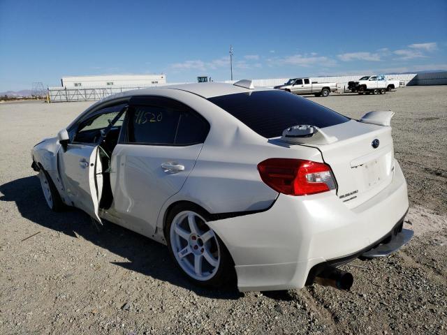 JF1VA1B64H9840614 - 2017 SUBARU WRX WHITE photo 3