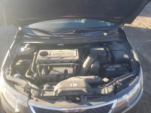 KNAFU4A28D5647323 - 2013 KIA FORTE EX BROWN photo 7