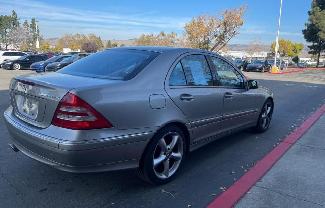 WDBRF40J54A624932 - 2004 MERCEDES-BENZ C 230K SPO BEIGE photo 4