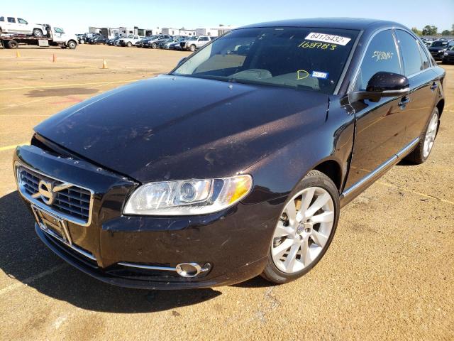 YV1902AH5D1168783 - 2013 VOLVO S80 T6 BROWN photo 2