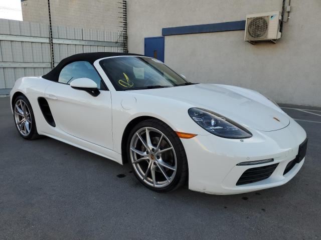 WP0CA2A86MS210428 - 2021 PORSCHE BOXSTER BA WHITE photo 1