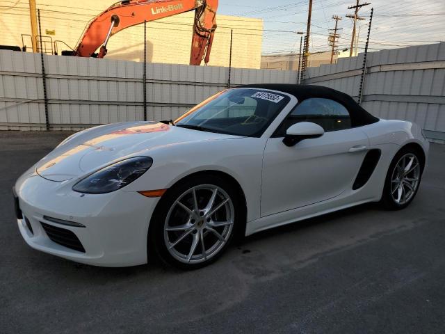 WP0CA2A86MS210428 - 2021 PORSCHE BOXSTER BA WHITE photo 2