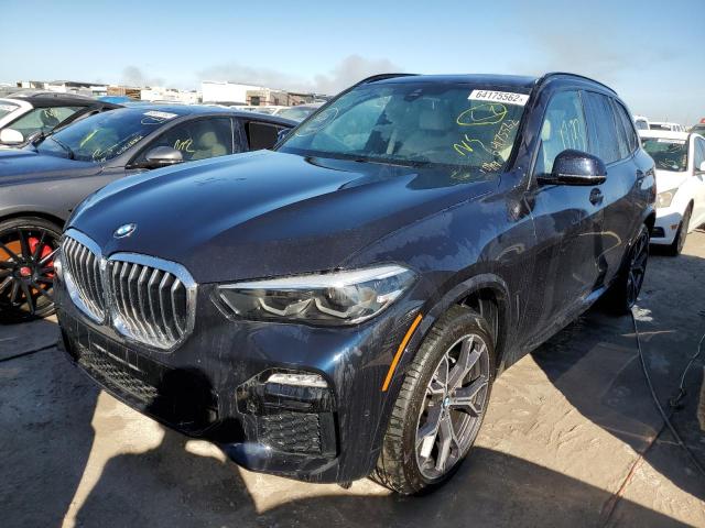 5UXCR6C57KLL12359 - 2019 BMW X5 XDRIVE4 BLACK photo 2