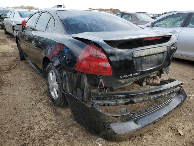 2G2WP552981112989 - 2008 PONTIAC GRAND PRIX შავი ფოტო 3