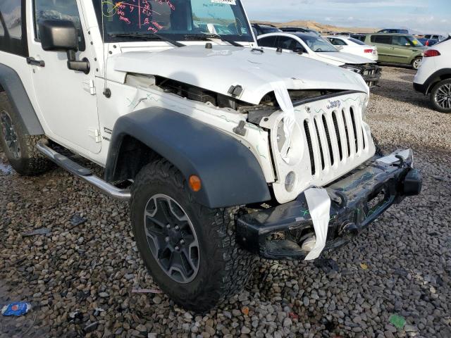 1C4AJWAG4FL648979 - 2015 JEEP WRANGLER S WHITE photo 9