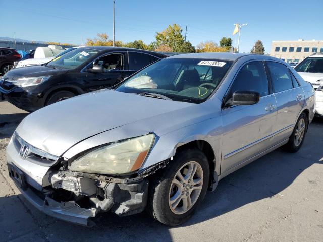 1HGCM56366A058439 - 2006 HONDA ACCORD SE SILVER photo 2